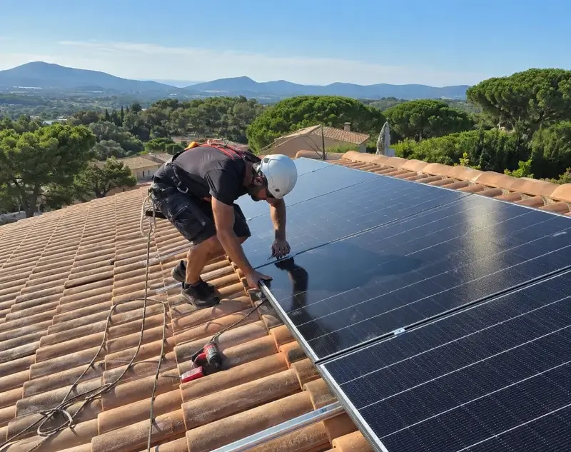 Installateur panneaux solaires La Verdière — pose photovoltaïque sur toiture