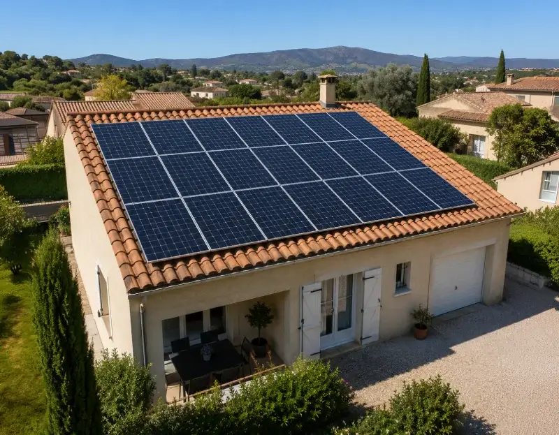 Prime à l'autoconsommation panneaux solaires La Verdière — aide financière de l'État